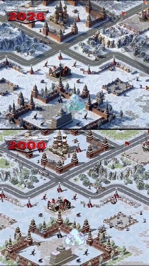 Red Alert 2 Remastered Gameplay Comparison 2000 vs 2026 Last Mission (Chrono Storm)
