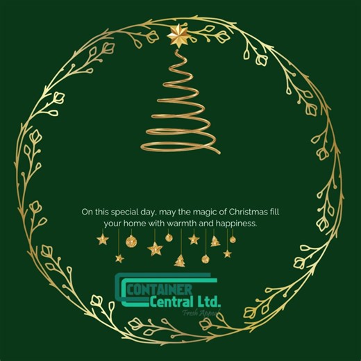 Wishing you a wonderful holiday season from Staff & Managment at Container Central 🎄 | Container Central Limited