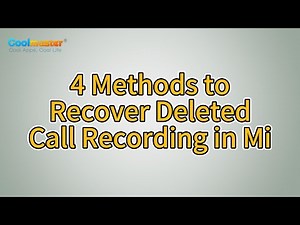 How to Recover Deleted Call Recordings from Mi Phone? [Solved]