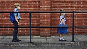 Report: 70% of elementary school students may be infected with COVID-19 within three months without masks