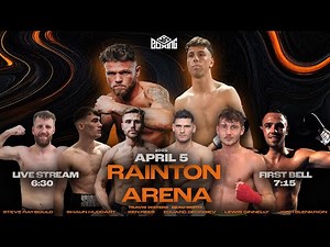 Live international boxing from County Durham at Rainton Arena (5.04.2025)
