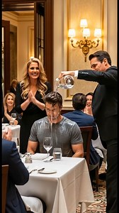 The restaurant manager knocked my water over and cleared my table for a famous actress. "This table is for celebrities, not for nobodies in t-shirts. Get out." I texted the Board. Immediately, the head chef turned off the stoves and walked out with the entire staff. He bowed to me: "Boss, we are quitting as ordered. No one is cooking for that actress." "I think you're done," sneered Philippe, the General Manager of L'Orangerie, as he deliberately swiped his hand across the table. Ice-cold water 