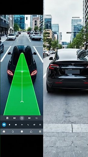 “Tesla Auto Parking Hook ⚡ Effortless Self Parking Hack!”