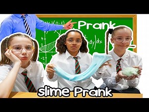 TIANA'S SLIME SCHOOL CHALLENGE!!! - Videos For Kids