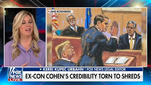 Fox News Legal Editor, Kerri Kupec Urbahn, was in the courtroom today for day 18 of Trump's trial. She's comparing it to "My Cousin Vinny." | Jesse Watters