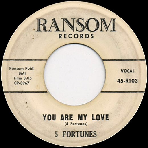 5 Fortunes - You Are My Love / Time Out For Love