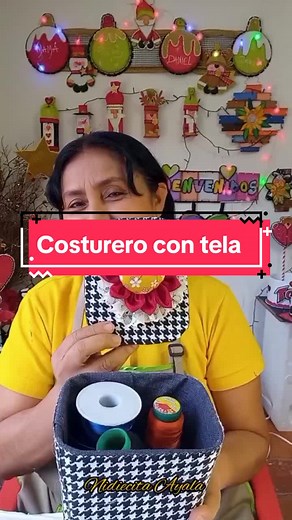 Ideas creativas para un costurero con tela reciclada