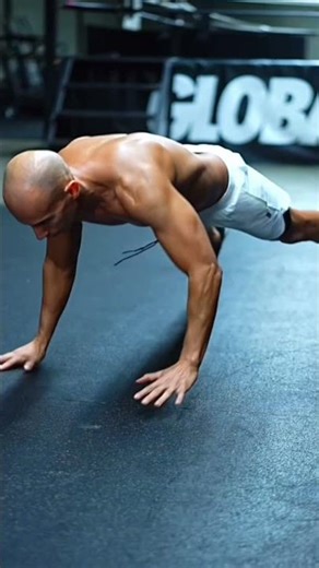 Think push-ups are easy?Try this combo and tell me after 🔥