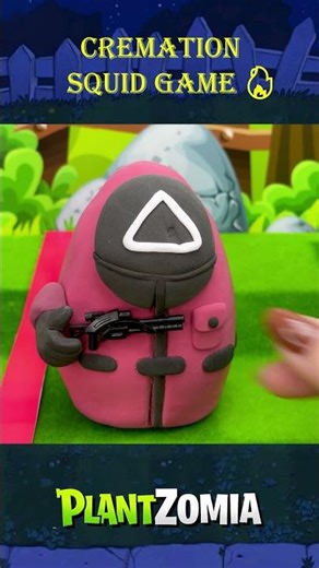 CREMATION SQUID GAME 🦑🔥 PlantZomia #animation #plantsvszombies #pvz