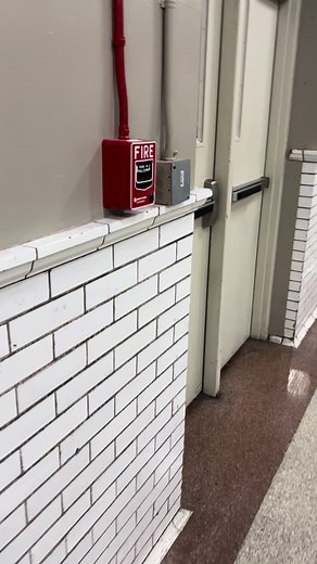Fire alarm testing at a local high school. New installstion. | Fire Alarm