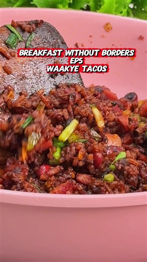 Upgrade Your Breakfast with Waakye Pancake Tacos