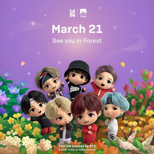 [ENDORSEMENTS] TinyTAN Forest — US BTS ARMY