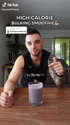 High Calorie Bulking Smoothie Recipe for Weight Gain