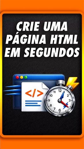 COMO CRIAR UMA PÁGINA HTML EM SEGUNDOS (SEM SABER PROGRAMAR)