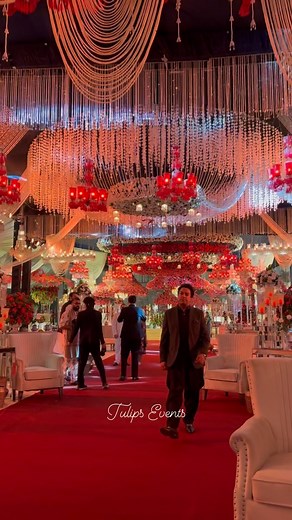 Glorious Red wedding decor ideas 2024 by Tulips Events in Lahore Pakistan. @tulipsevents #red #baraat #shaadi #tulipsevents #redbaraat #themedweddings #weddingsinpakistan #pakistaniwedding #lahoreweddings #irfanahson #love #foryou #trending #wedding #photography #weddingphotography #bride #shandi For more info: +923214355789 https://www.tulipsevents.com | Tulips-Event | Facebook