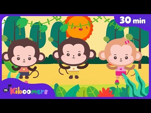 Animal Dance Songs for Toddlers – 30 Minute Compilation | The Kiboomers Kids Songs