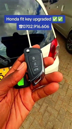 honda fit key upgrade done🤗🤗
