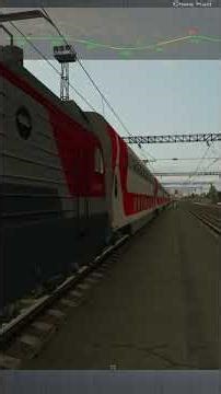 #shorts ZDSimulator 72 поезд отправляется с станции Перевозская