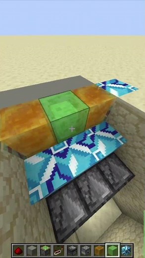 3X3 Piston Door #minecraft #short