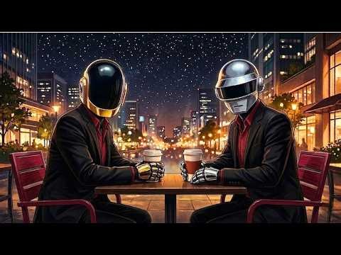 🌌 Daft Punk Cosmic City Groove | Chill Disco, Synthwave, Chillwave, Electronic Funk Playlist