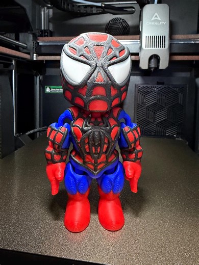3D Printed Marvel Spider-man Figurine, 6 Inches Tall - Etsy