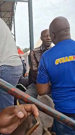 Former Zimbabwe Warriors striker Benjani “The Undertaker” Mwaruwari attends the 2025 Premier Soccer League final match at Ascot Stadium, where champions Scottland are playing TelOne. Video by Veronica Gwaze. | Sunday Mail Zimbabwe