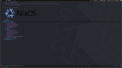 NixOS Setup Guide - Configuration / Home-Manager / Flakes