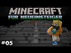 Wie funktioniert Stripmining? - Minecraft für Neueinsteiger #05