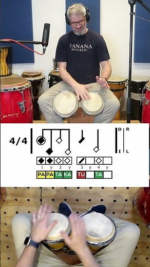 Easy Songs to Play on the Bongo | Shape of you - Pop Rhythm