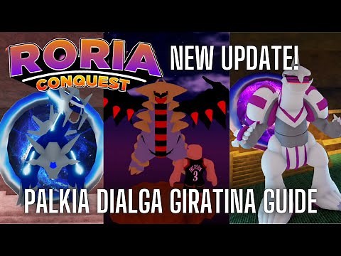 How to get PALKIA, DIALGA, GIRATINA! BRICK BRONZE UPDATE