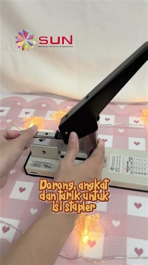 Tutorial Penggunaan Heavy Duty Stapler Jilid