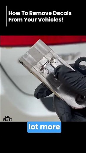 How To Remove Decals From Your Vehicles!
