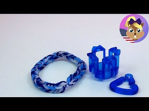 how to make a finger loom bracelet - really quick and easy tutorial with Rainbow Fingerloom Demo