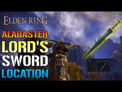 Elden Ring: Alabaster Lord's Sword! How To Get This HIDDEN Weapon TODAY! (Location & Guide)
