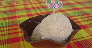 Glace à la banane (avec sorbetière)