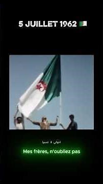 La patrie en chant : mémoire de l’Indépendance et de la guerre d’Algérie 🇩🇿