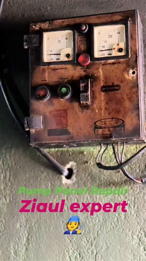 Ziaul Haque on Instagram: "Submersible pump panel repair 🧑‍🔧 Submersible pump panel repair guide step bye step ✅ . . . #foryou #diy #electrician #repair #newyear"