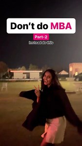 1.9M views · 1.5K reactions | Don’t Do MBA Part - 2 Instead do...