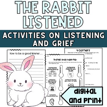The Rabbit Listened:activity set for coping, listening& grief.