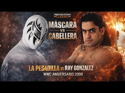 La Pesadilla vs Ray Gonzalez / Mascara vs Cabellera / WWC Aniversario 2009