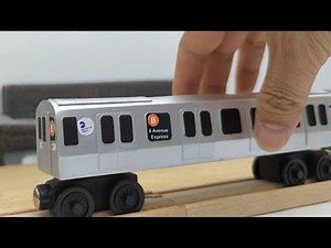 DIY Subway Train MTA NYC B-Train 6 Avenue Express