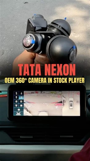 Tata Nexon 360° Camera in Stock Display | No Screen Change Needed! | Skycar delhi