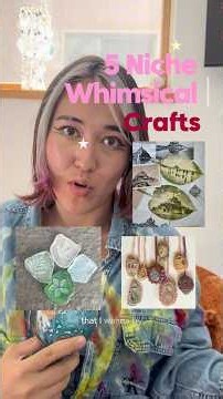 5 Unique crafts that you’ve never considered #craft #niche #hobbies #nature