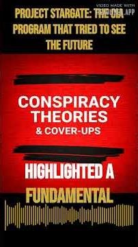 Project Stargate: The CIA Program That Tried to See the Future | Conspiracy Theories and Cover-Ups