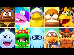Mario Party 10 - All Boss Battle Minigames (Master Difficulty)
