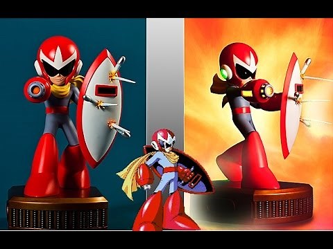 Protoman Review: First 4 Figures Proto Man Exclusive Statue Mega Man