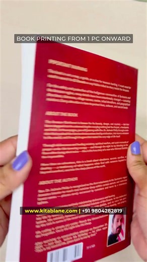 A5 Book Printing Process in India Matte Laminated Cover