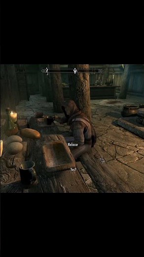 The proper way to talk to Nelacar - Skyrim