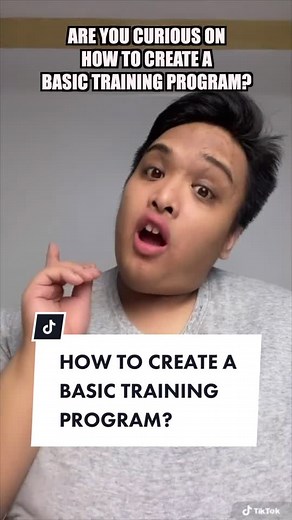 How to Create a Basic Training Program with Jam of Barangay VA
