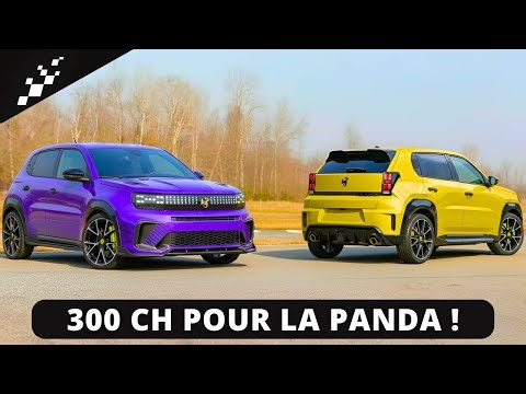 🚨 A 300 HP Fiat Abarth Grande Panda? Stellantis dares to do anything!